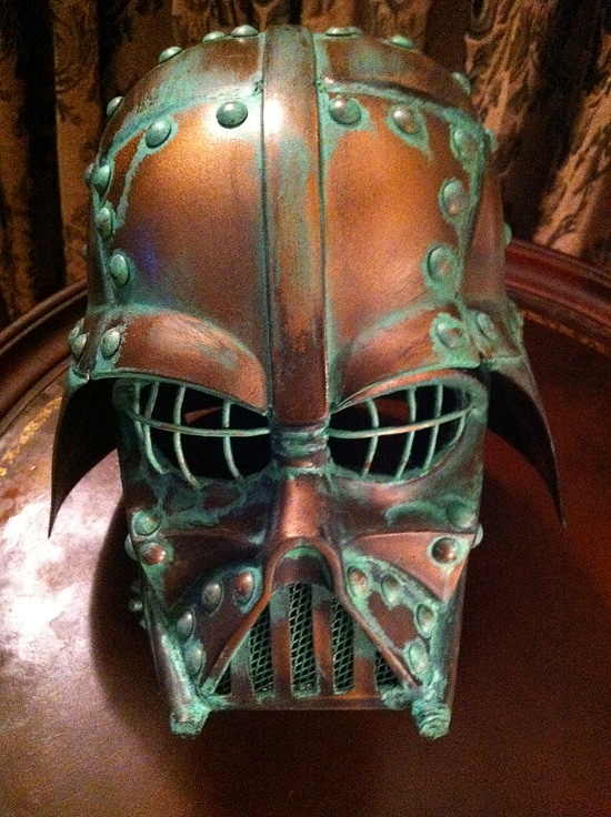 Steampunk Darth Vader Helmet: Copper Is Fashion Steampunk Darth Vader Helmet: Copper Is Fashion