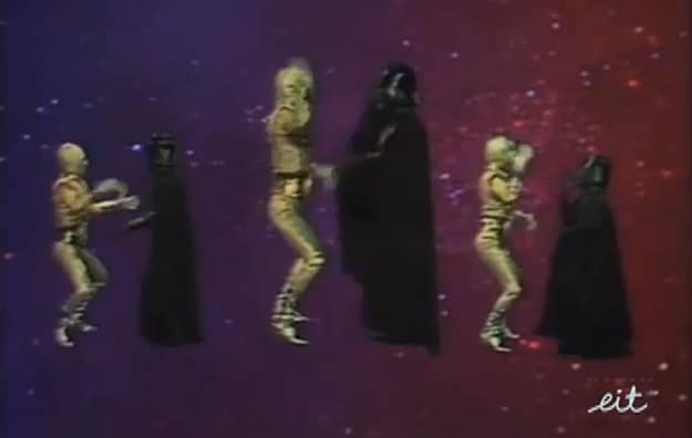 Star Wars Disco Dancing: As ’80s Corny As It Sounds! Star Wars Disco Dancing: As ’80s Corny As It Sounds!