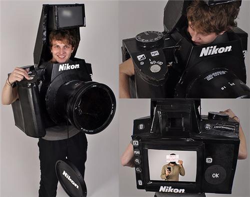 Fully Working Nikon D3 Camera Cosplay Costume Is Sick Fully Working Nikon D3 Camera Cosplay Costume Is Sick