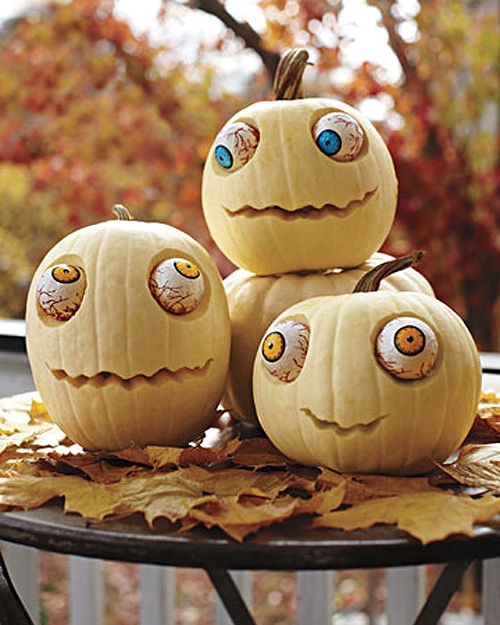 Create Your Own Googly-Eyed Zombie Pumpkins