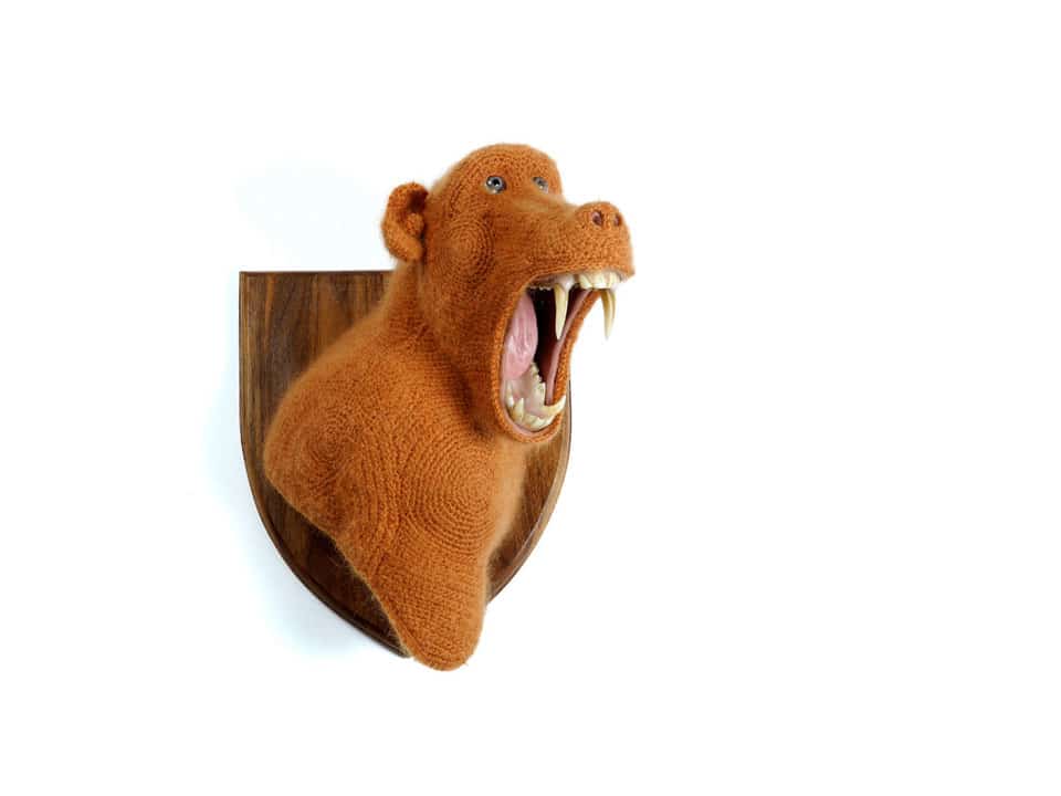 Mind-Boggling Crocheted Taxidermy Animals Mind-Boggling Crocheted Taxidermy Animals