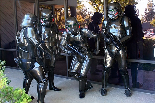 Carbon Fiber Stormtroopers: Star Wars Gets High Tech Carbon Fiber Stormtroopers: Star Wars Gets High Tech