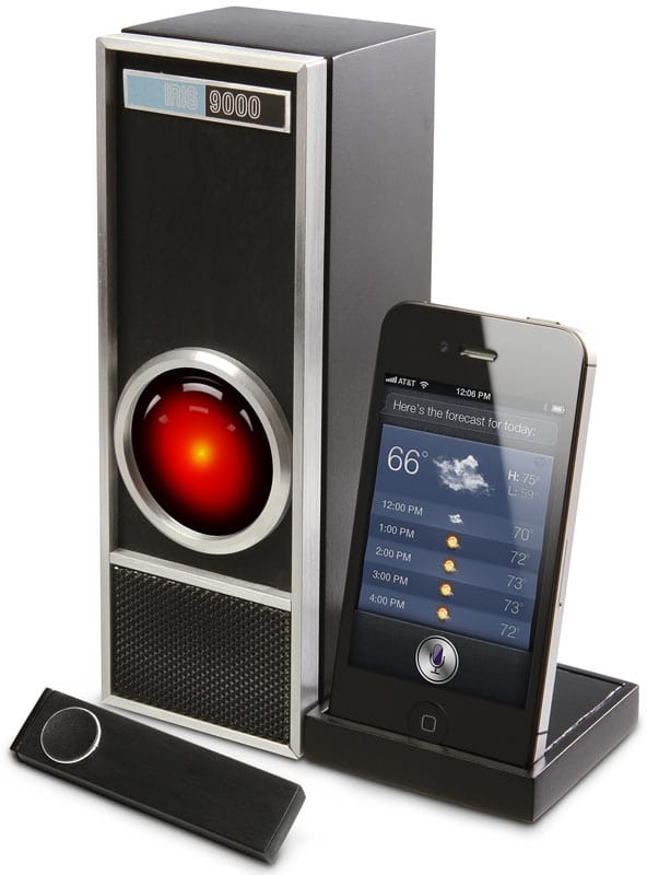 HAL9000 iPhone Siri Dock For Retro Fandom