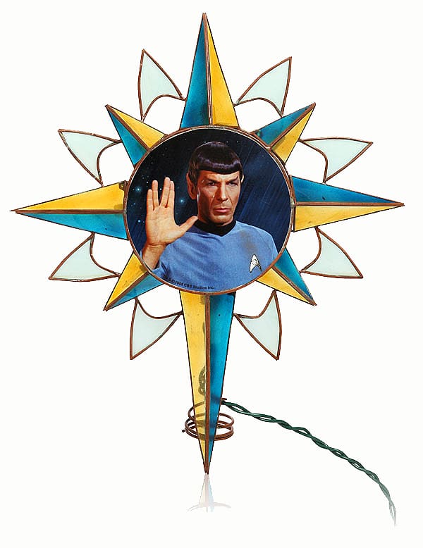 For A Trekkie Holiday: A Spock Christmas Tree Topper For A Trekkie Holiday: A Spock Christmas Tree Topper