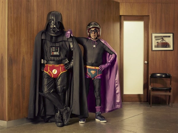 Grandparents Cosplay: Aged Star Wars Superhero Photography Grandparents Cosplay: Aged Star Wars Superhero Photography