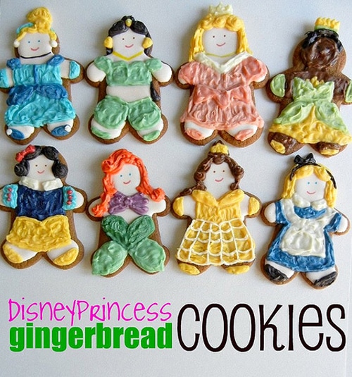 8 Creative DIY Disney Princess Gingerbread Cookies 8 Creative DIY Disney Princess Gingerbread Cookies