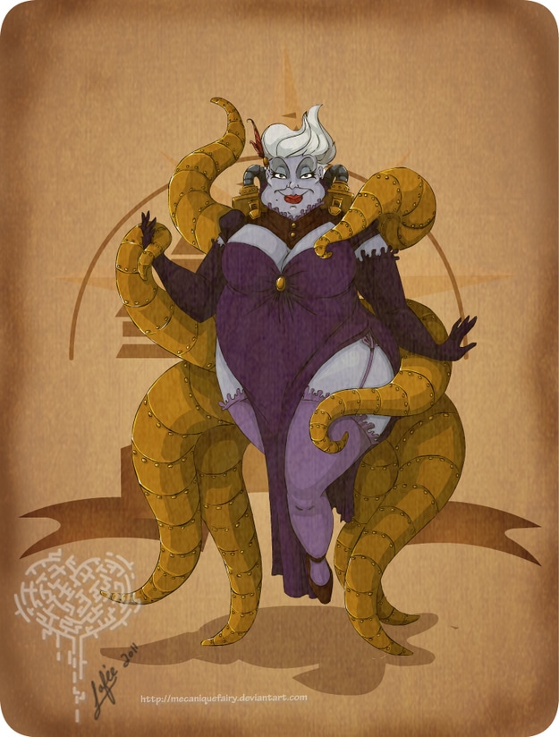 Disney Characters Go Steampunk In This Creative Mashup Disney Characters Go Steampunk In This Creative Mashup