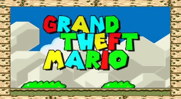 If The Grand Theft Auto Trailer Was Shot In Super Mario If The Grand Theft Auto Trailer Was Shot In Super Mario