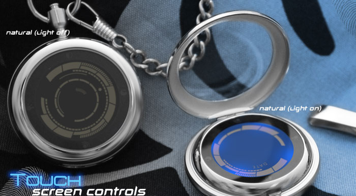 Rogue Touch Pocket Watch Combines Retro With The Future