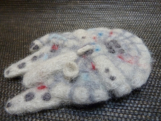 The Fuzzy Side Of The Force: Needle Felted Star Wars Ornaments The Fuzzy Side Of The Force: Needle Felted Star Wars Ornaments