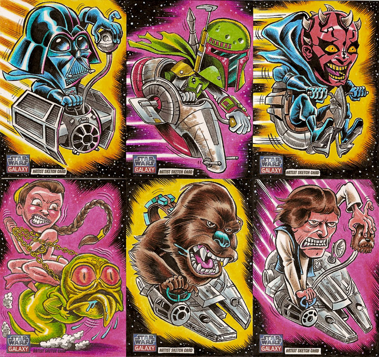 105 Star Wars Galaxy Characters Created As Cartoons