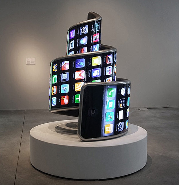 Twisted Technology: Deformed iPhone Looks Like A Spiraling Tower Twisted Technology: Deformed iPhone Looks Like A Spiraling Tower