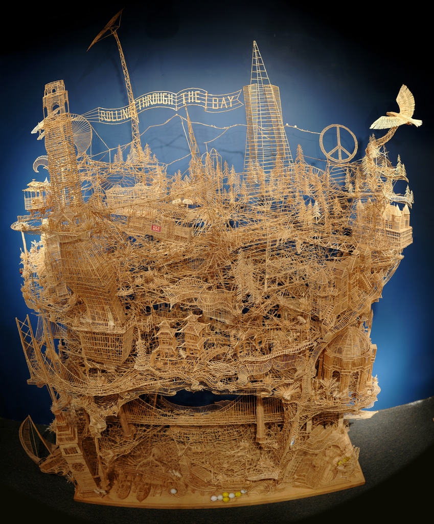 This Toothpick Build Took 35 Years To Complete This Toothpick Build Took 35 Years To Complete