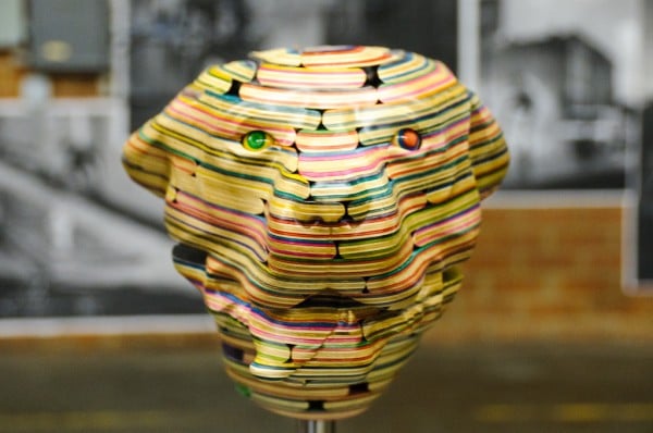 Insanely Mad Recycled Skateboard Deck Sculptures Insanely Mad Recycled Skateboard Deck Sculptures