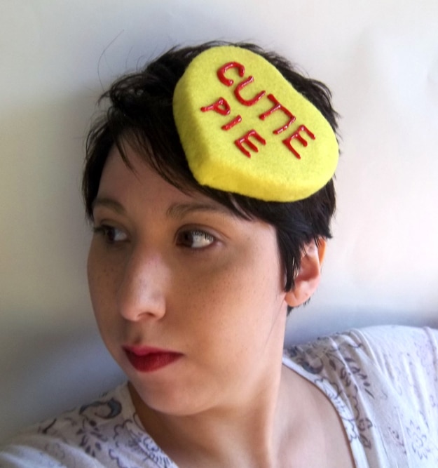 Creative Valentine’s Day Conversation Heart Hats Creative Valentine’s Day Conversation Heart Hats