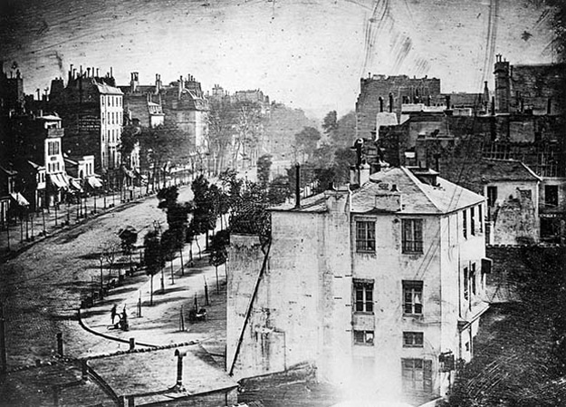 The World’s First Photograph Ever Of A Person The World’s First Photograph Ever Of A Person