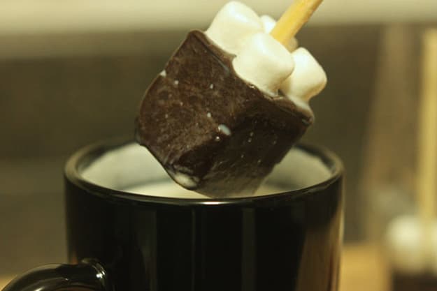 Hot Chocolate On A Stick: Decadent Deliciousness Hot Chocolate On A Stick: Decadent Deliciousness