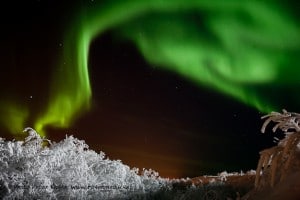 Aurora Borealis In The Sky