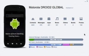 Mikel King's AirDriod phone statistics
