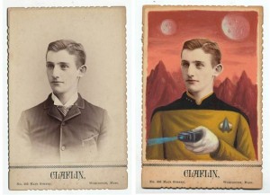 Old Photographs Turned Into Superheroes