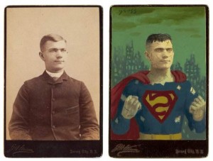 Old Photographs Turned Into Superheroes