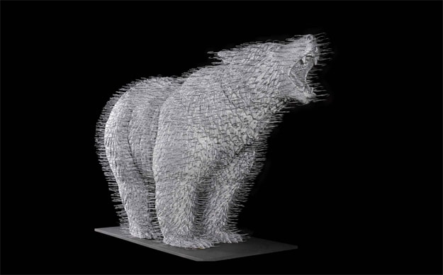 Coathangers: Razor Sharp Realistic Coat Hanger Sculptures Coathangers: Razor Sharp Realistic Coat Hanger Sculptures