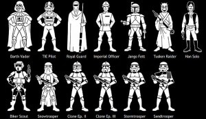 Bumper Stickers Star Wars