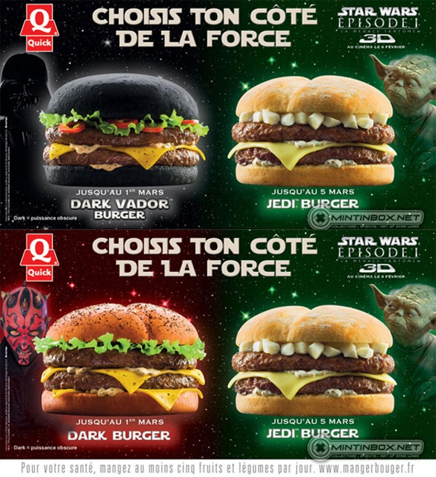 Dark Vador & Jedi Burgers: Evil Never Tasted So Delicious Dark Vador & Jedi Burgers: Evil Never Tasted So Delicious