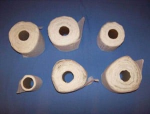 Story Typed On Bathroom Paper