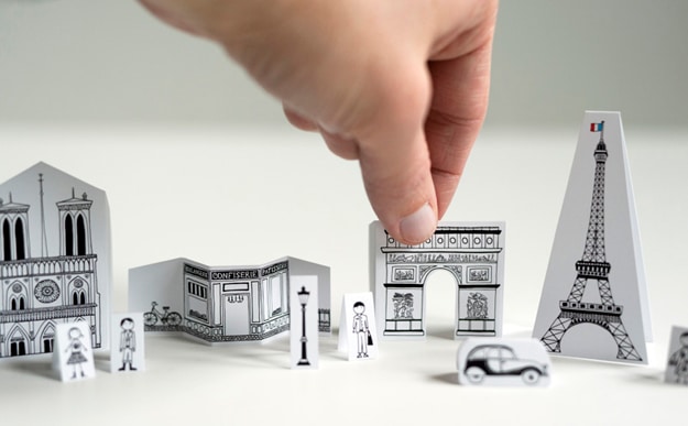 DIY City Of Paris Papercraft That Fits In Your Pocket DIY City Of Paris Papercraft That Fits In Your Pocket