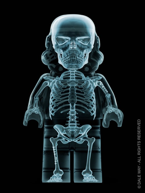 Behold The $5,800 Back Lit Lego Stormtrooper X-Ray Picture Behold The $5,800 Back Lit Lego Stormtrooper X-Ray Picture