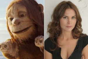 Actress Inside Famous Costume