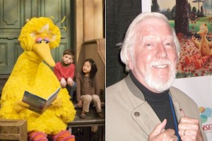 Actor Inside Big Bird Costume