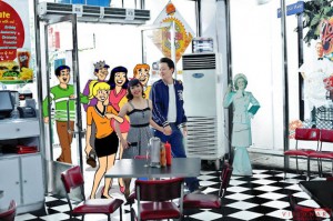 Creative Comic Book Engagement Photographs