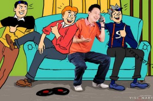 Creative Comic Book Engagement Photographs