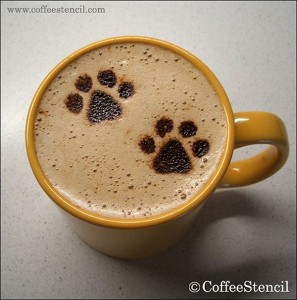 Latte Kitty Coffee Art
