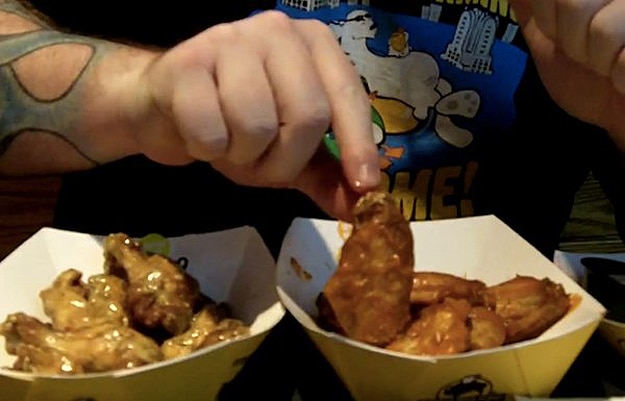 How To: Eat A Chicken Wing With One Hand