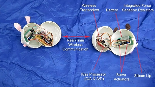 Kissenger: Kiss Transmission Robot That Delivers Online Kisses