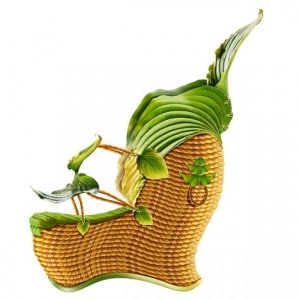 High_Heeled_Green_Botanical_Shoe