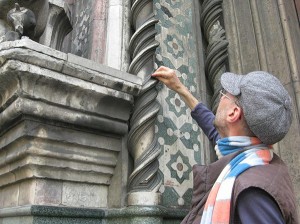 Man Paints With Pollution