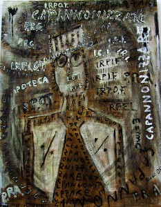 Man Paints With Pollution