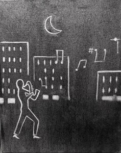 Man Paints With Pollution