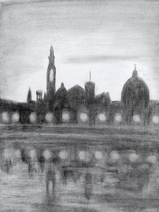 Man Paints With Pollution