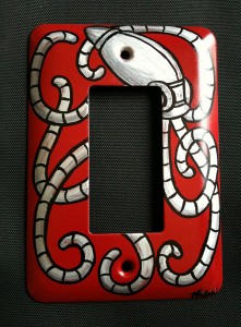 Handpainted Robot Home Decor