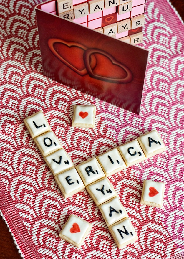 Words With Cookies: Scrabble Inspired Cookie Designs Words With Cookies: Scrabble Inspired Cookie Designs