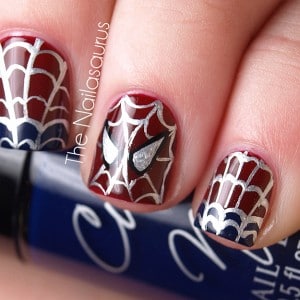 Spider-Man-Nail-Tutorial
