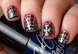 Spider-Man-Nail-Tutorial