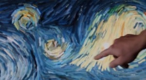 Famous Painting Touchscreen Animation