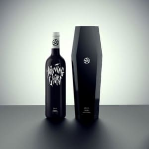 Undead Evil Demon Wine Bottle