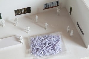 Tiny Plastic People Installation